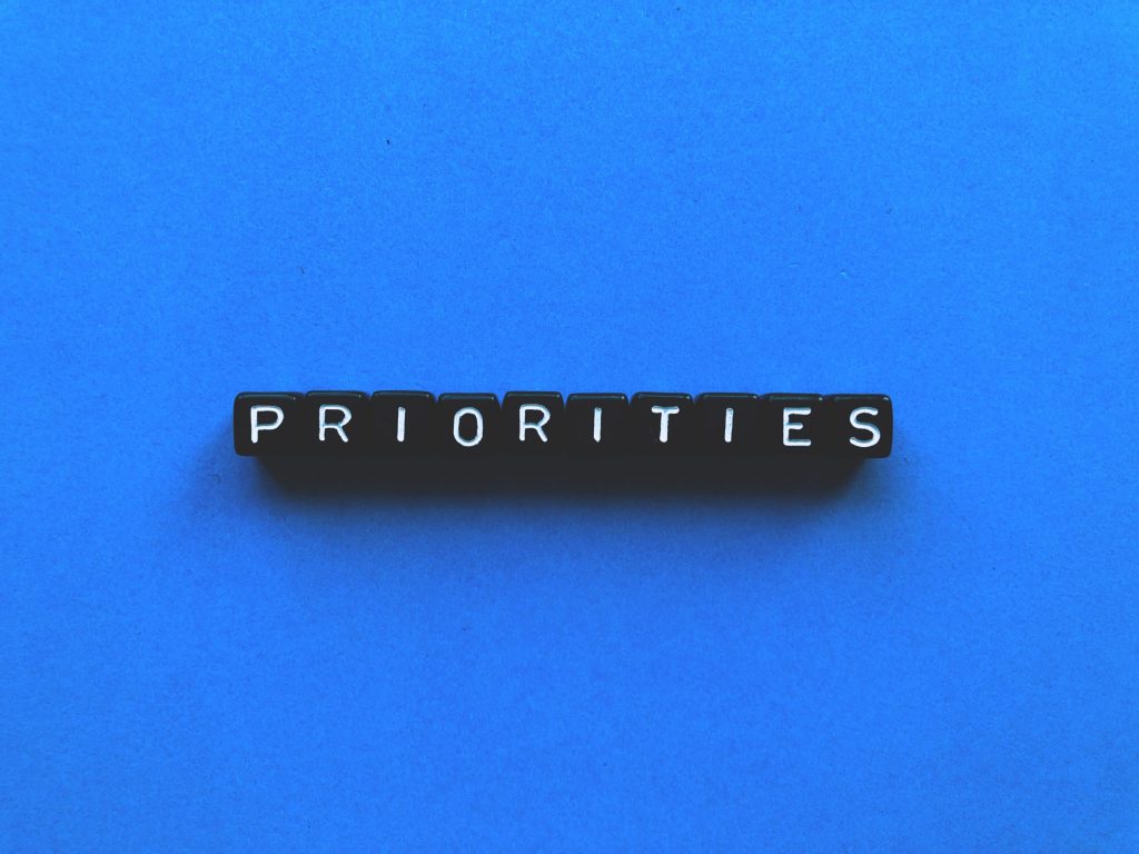 3 Priorities by wanaktek