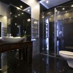 Luxurious bathroom interior