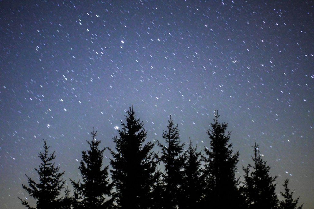 night sky star trails by PaulSchlemmer