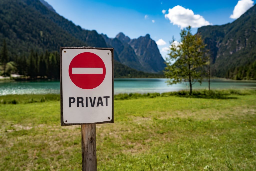 Private Property Sign by cookelma